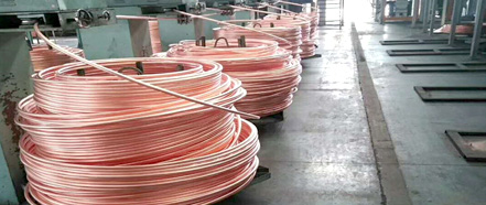 永壹珠江電纜采用高純度銅桿制造